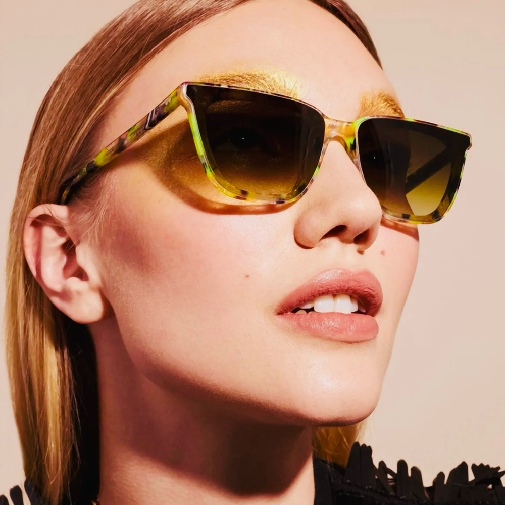 KREWE Bowery Nylon Sunglasses in Revelry